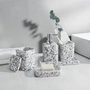 natural stone soap dispenser for decorative bathroom