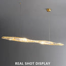 Modern crystal chandelier for an elegant atmosphere