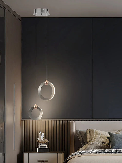 Italian minimalist chandelier for refined and elegant spaces - vue 6 sur 8
