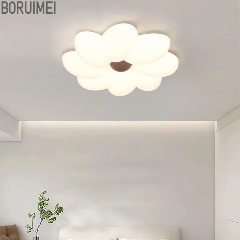 Modern crystal LED ceiling light for elegant interiors