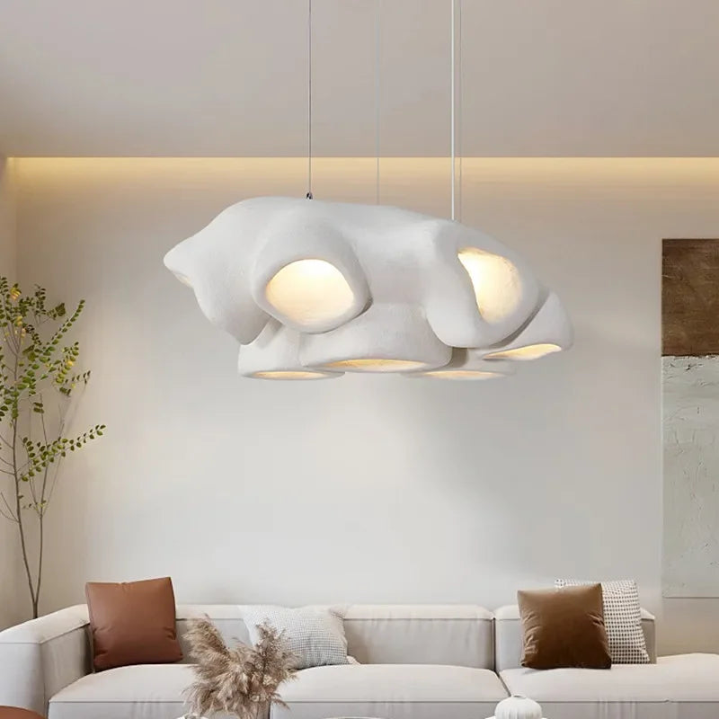Nordic wabi sabi minimalist chandelier for interior decoration