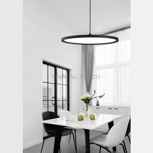 Modern nordic LED chandelier for interiors - vue 4 sur 12