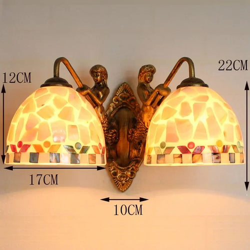 Handmade retro bohemian decorative wall lights - vue 13 sur 13