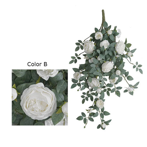 Artificial hanging flowers for outdoor and indoor decoration