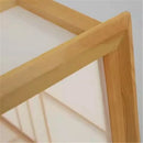 Japanese style wooden pendant light for interior decoration