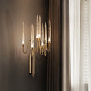Bauhaus luxury crystal wall light for modern interiors