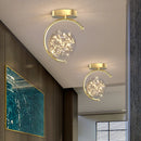 Creative LED ceiling light for various living spaces