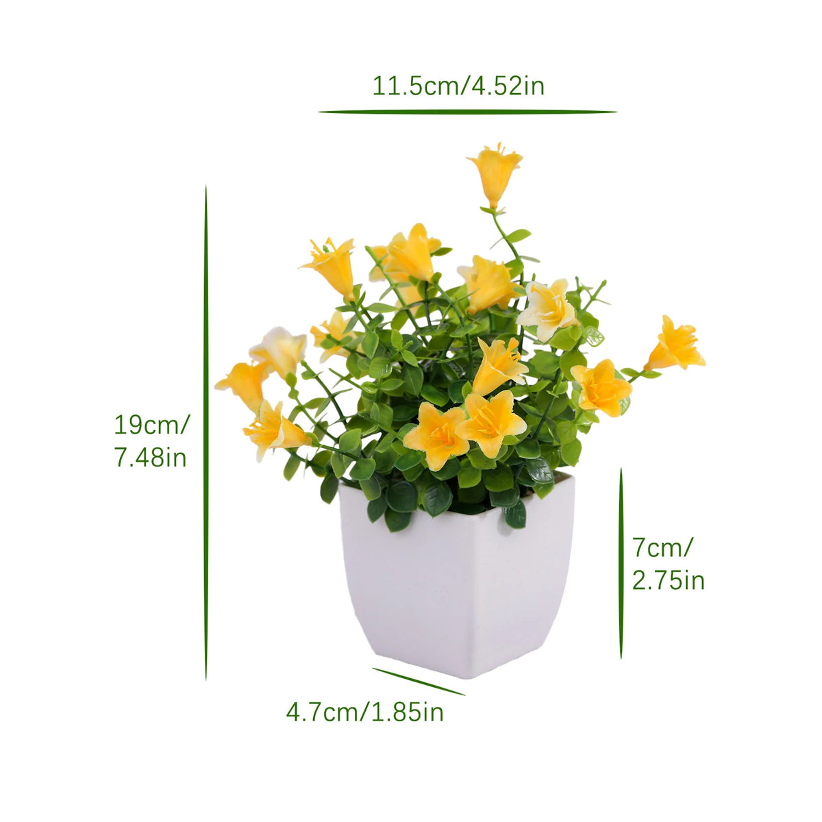 Artificial potted plant for office and garden decoration - vue 30 sur 45