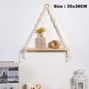 rope and wood wall swing for Nordic decoration