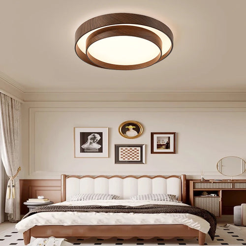 Full spectrum ceiling light with eye protection wabi-sabi design