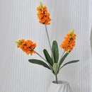 Artificial lavender silk flower stems for interior decoration