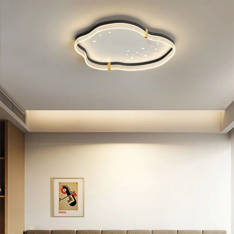 Modern elegant LED ceiling light for refined interior decor