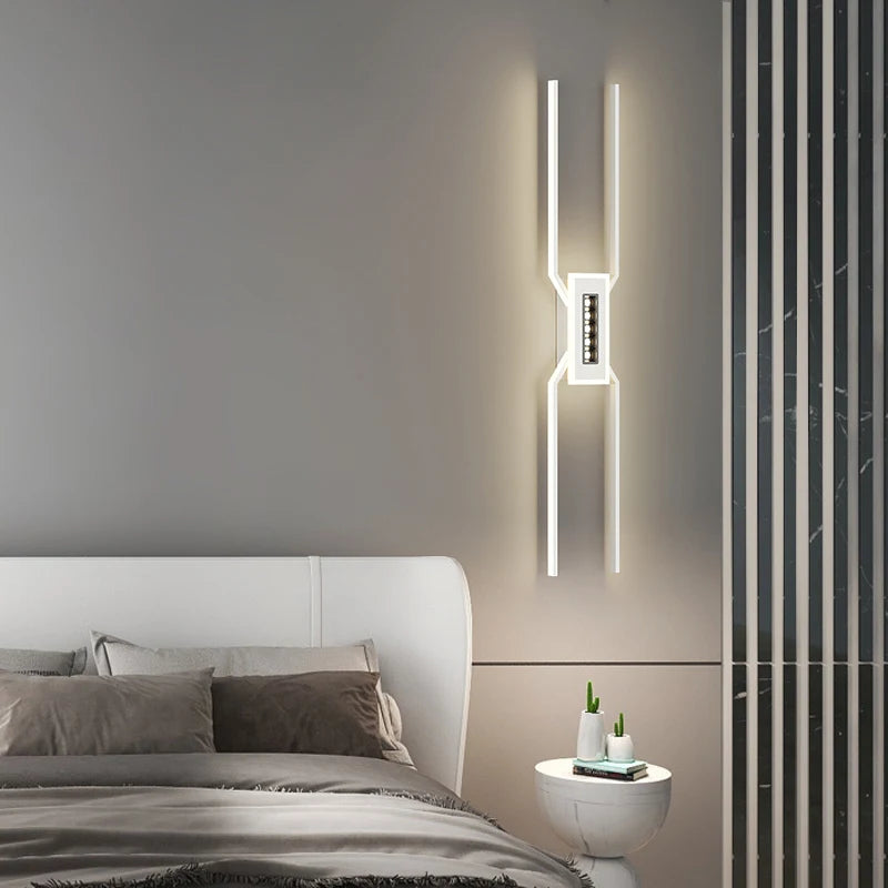Simple modern Nordic creative bedside lamp - vue 5 sur 18