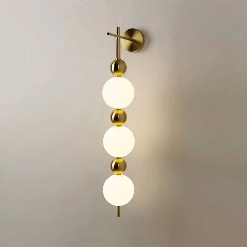 Creative decorative ball LED wall light for the home