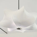Creative silk pendant light wabi sabi style