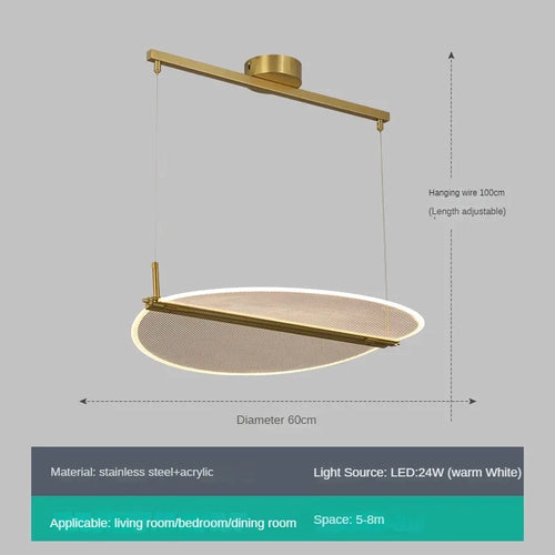 Adjustable rectangular acrylic chandelier for creative lighting - vue 11 sur 12