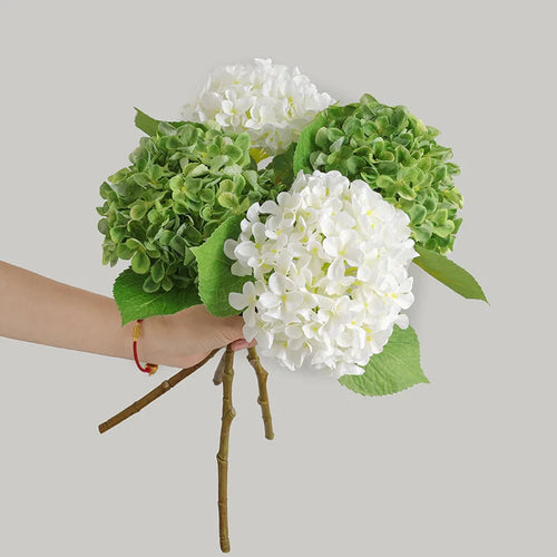 Artificial hydrangea flower for wedding and party decoration - vue 2 sur 13