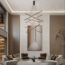 Modern Design Simple LED Ceiling Light, Penthouse Lobby Duplex Corridor Hotel Lobby Living Room Ceiling Decoration Chandelier