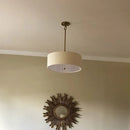 Simple American-style fabric chandelier