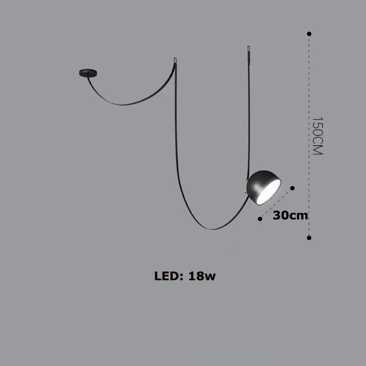 Artistic dimmable chandelier for modern interior decor - vue 7 sur 14