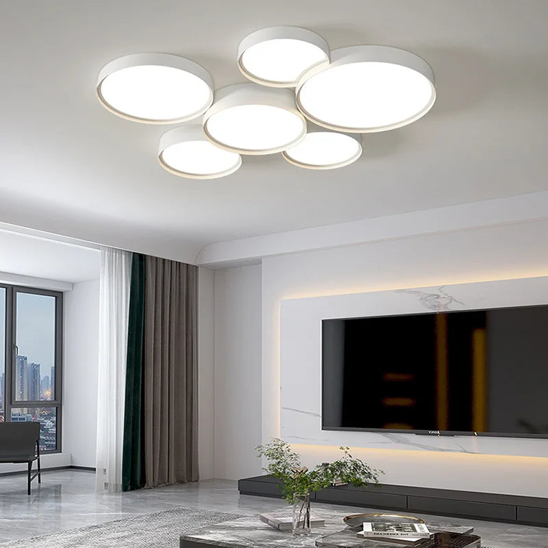 Modern LED ceiling light for an elegant and bright interior