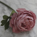 Silk fabric flowers for floral decorations and bouquets