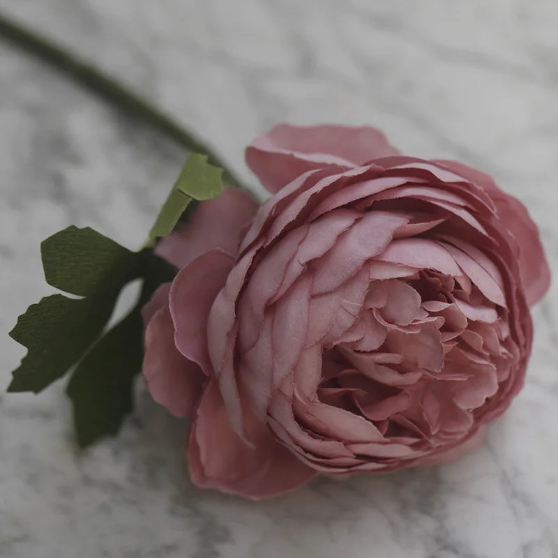 Silk fabric flowers for floral decorations and bouquets - vue 17 sur 19