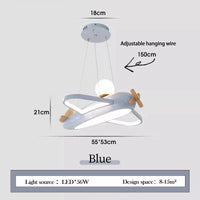 Modern chandelier for children's room with romantic and elegant style