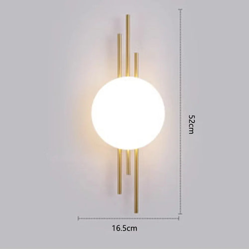 modern design LED wall light for reading and eye protection - vue 8 sur 14