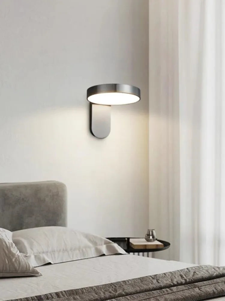 Modern minimalist copper wall light - vue 6 sur 8