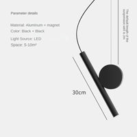 Creative LED pendant light with adjustable angle