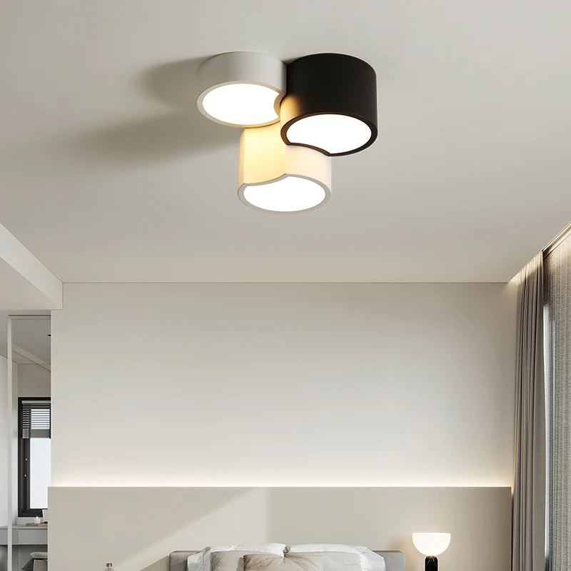 Nordic creative acrylic LED ceiling light for indoor decorative lighting