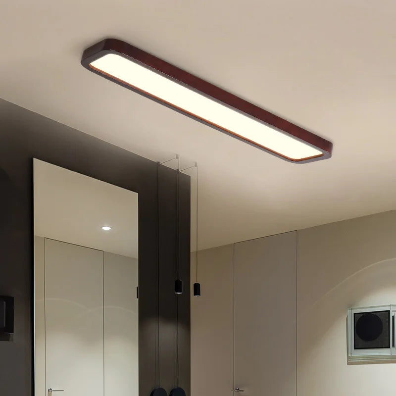 Ultra-slim Nordic style LED ceiling light for versatile use