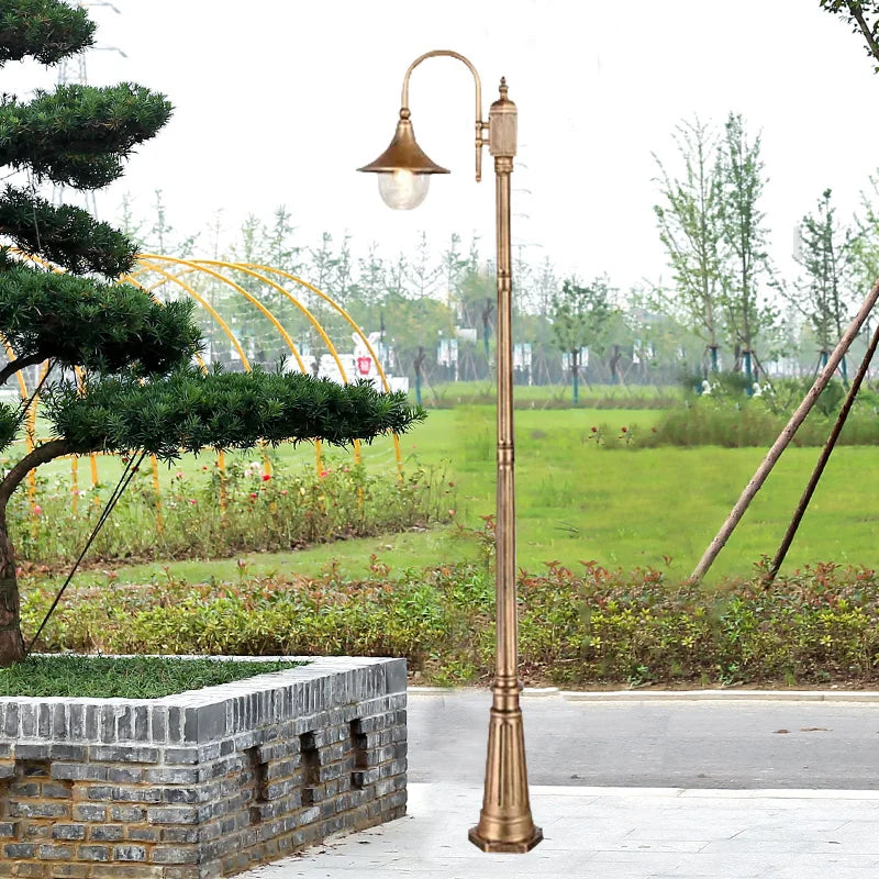 Waterproof outdoor floor lamp for garden and terrace