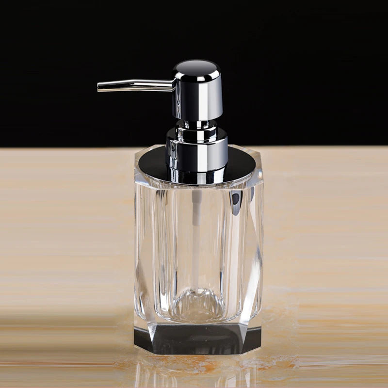 Creative and practical glass soap dispenser for bathroom - vue 11 sur 12