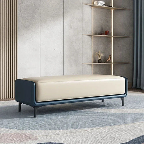 Italian leather stools for designer and modern interiors - vue 2 sur 16
