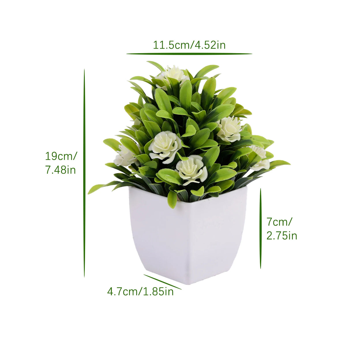 Artificial potted plant for office and garden decoration - vue 43 sur 45