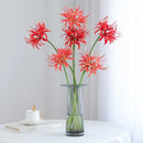 Silk spider lily artificial flower decoration