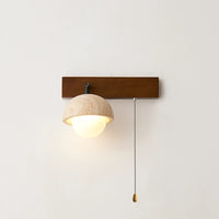 Creative wall light with switch and adjustable lighting angle