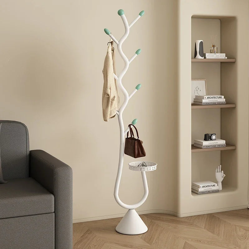 minimalist design bookcase portable clothes rack modern luxury metal