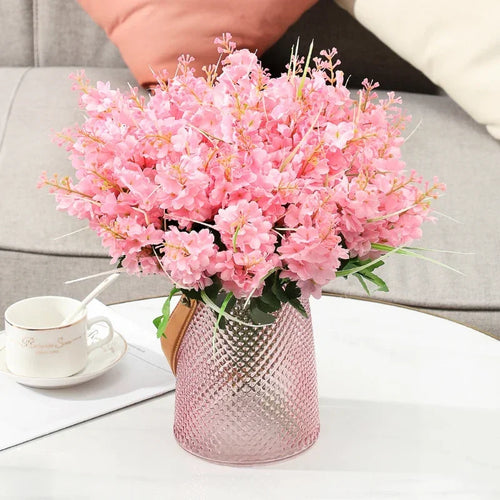 Artificial hyacinth bouquet for elegant floral decoration - vue 5 sur 13