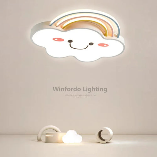 Nordic children's chandelier with LED lights