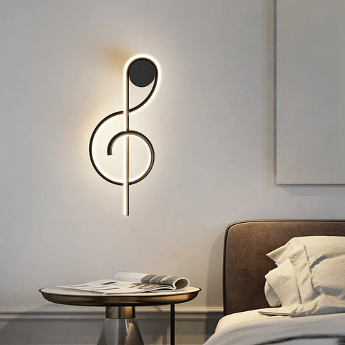 Modern spiral aluminium LED wall light - vue 7 sur 14
