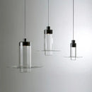 Modern glass chandelier for kitchen and living room