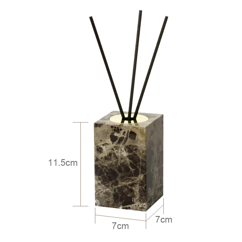 natural marble bathroom accessories luxury set - vue 13 sur 27