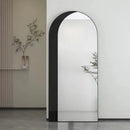 Nordic frameless full-length mirror for interior decor