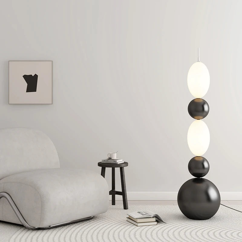 Creative cream nordic floor lamp for modern interior decoration