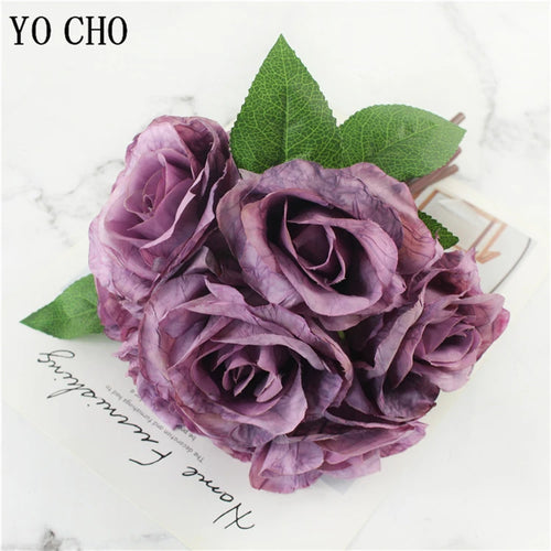 Set of 5 artificial peonies for weddings and interior decor - vue 15 sur 18
