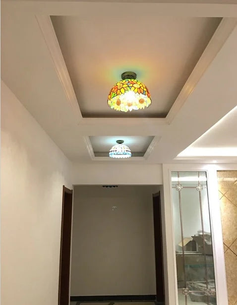 Modern nordic LED ceiling light for balcony and hallway - vue 7 sur 39