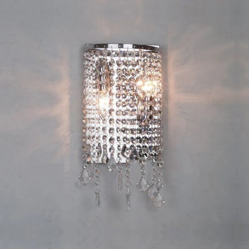Modern crystal bedside lamp for creative decorative lighting